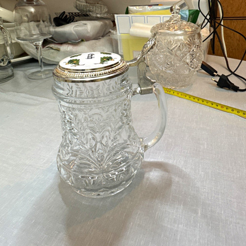 Glas bierkrug krug mit - glas, bierkrug/krug