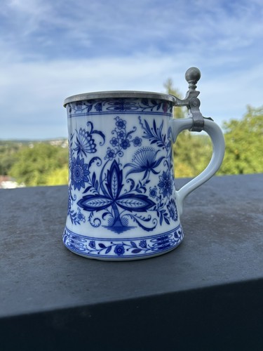 Blau weiß porzellan - blau-weiß-porzellan, mit