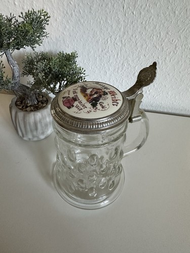 Bmf glas bierkrug mit - glas-bierkrug,