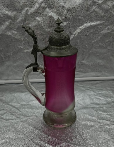 Antiker glas krug - krug, bierkrug