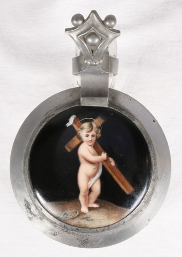 Biedermeier kristallglas krug - biedermeier,
