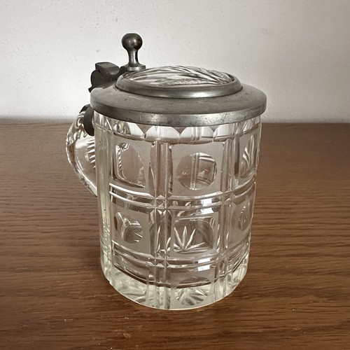 Antiker miniatur glas krug - antiker,