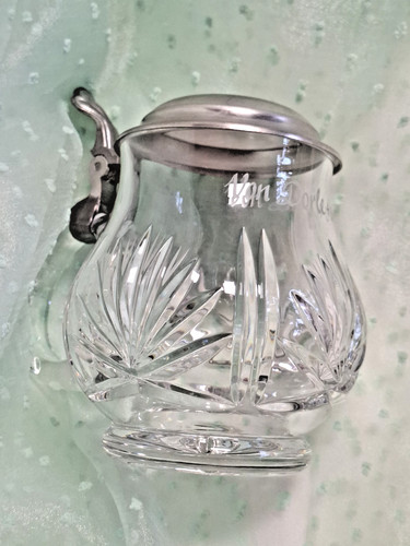 Bierkrug bleikristallkrug mit - bierkrug/bleikristallkrug,