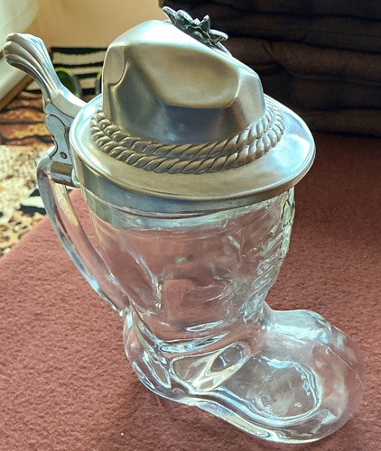 Glas bierstiefel bierkrug mit - glas,
