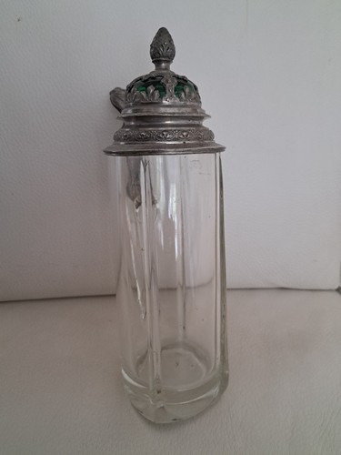 Bierkrug aus glas liter - aus,