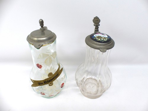 Alter glas krug kanne - alter, mit