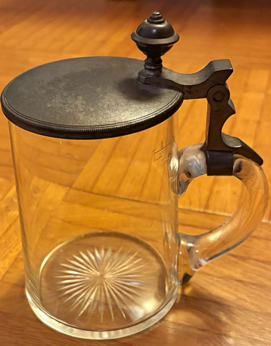 Bierkrug glas mit - bierkrug,