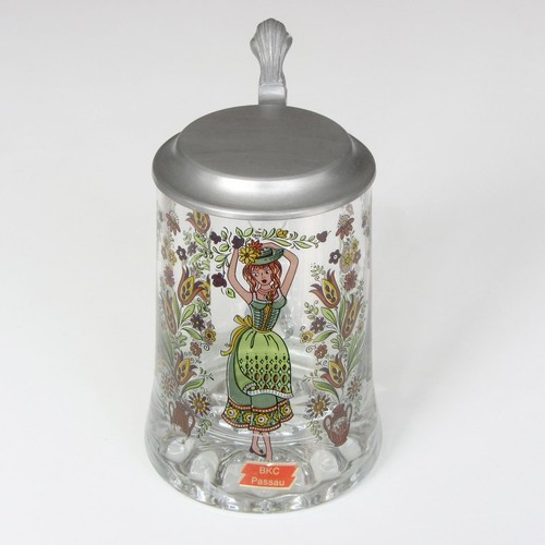 Bierglas motiv frau - bierglas, dirndl
