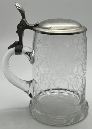 Vintage glaskrug mit - glaskrug,